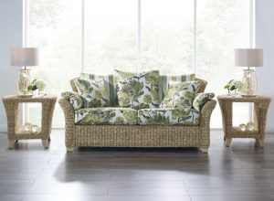 cane conservatory furniture in a modern bristol home